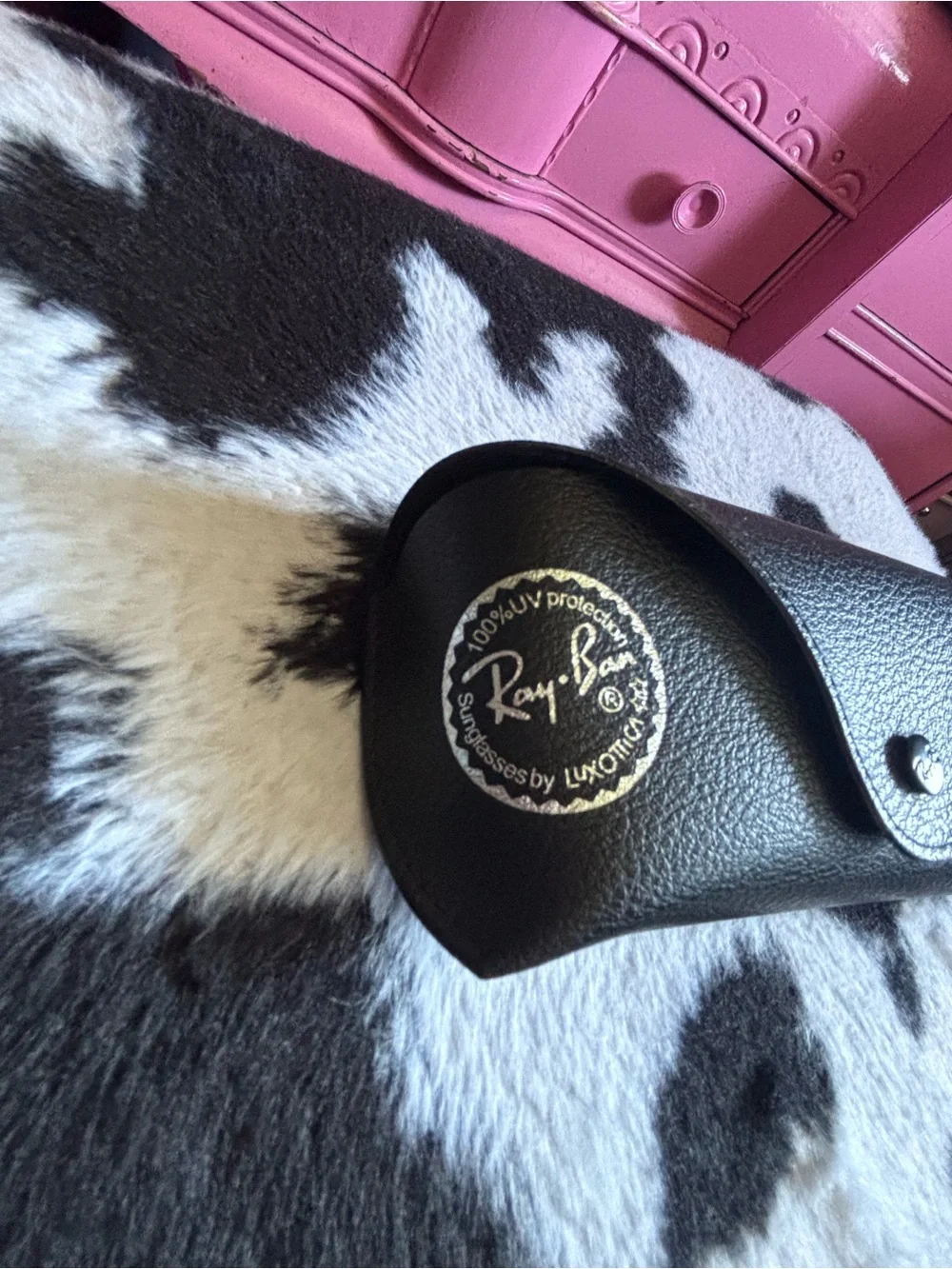 Ray-Ban Round Metal Pink Mirrored Sunglasses